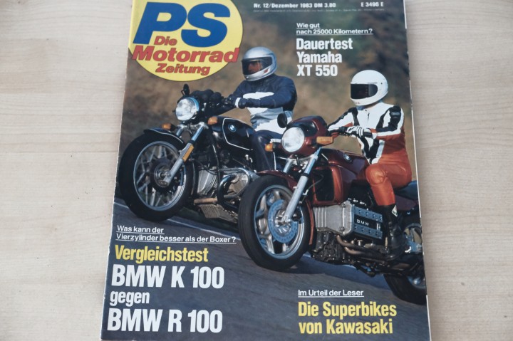 Deckblatt PS Sport Motorrad (12/1983)